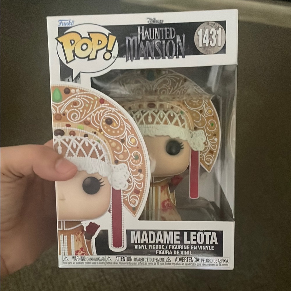 Funko Pop Madame Leota with Gold and Pink Details- NEVER BEEN OPENED!